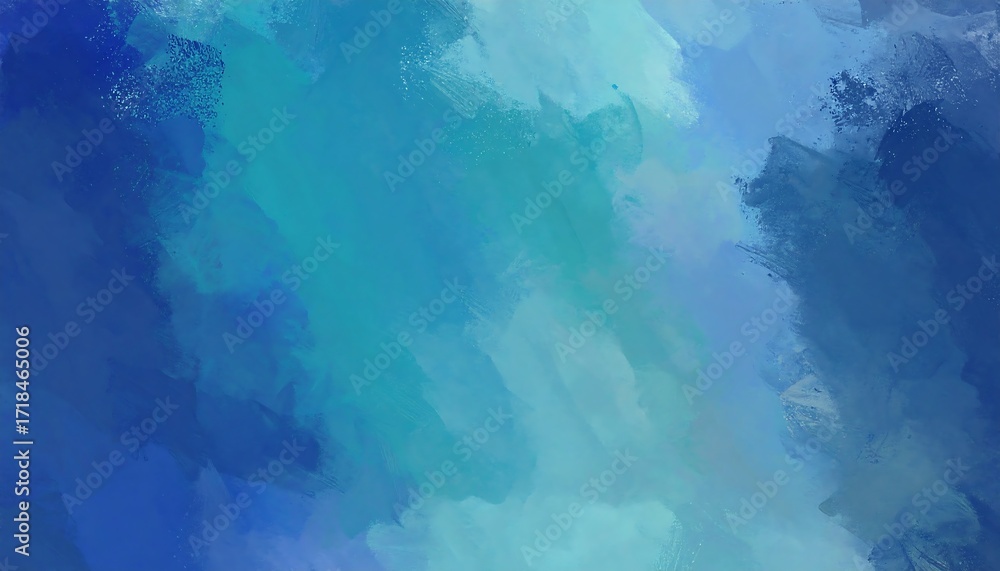 Obraz premium Abstract blue hues blend, creating a dynamic, textured canvas