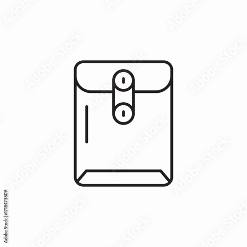 envelope mail postal icon sign vector