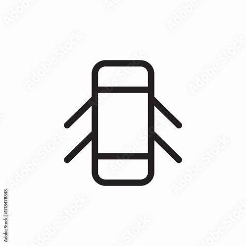 car open doors icon sign vector
