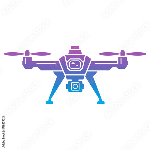 Modern drone technology for aerial photography and videography.