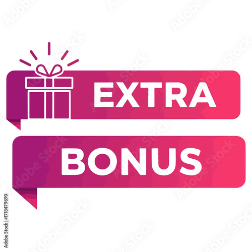 Extra Bonus Gift Banner for Special Offers and Promotions.