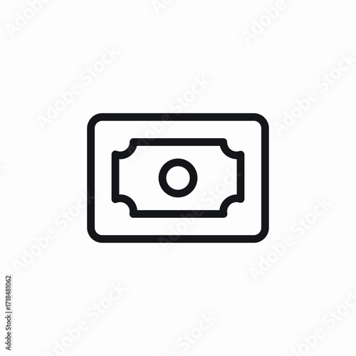 money cash icon sign vector
