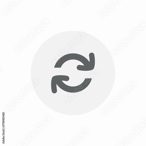 software update icon sign vector