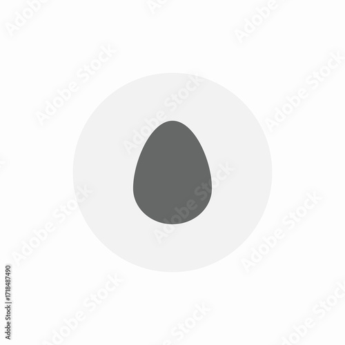 fresh egg icon sign vector
