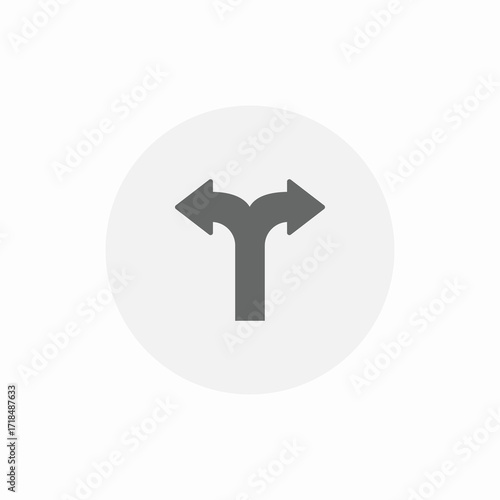 highway options icon sign vector
