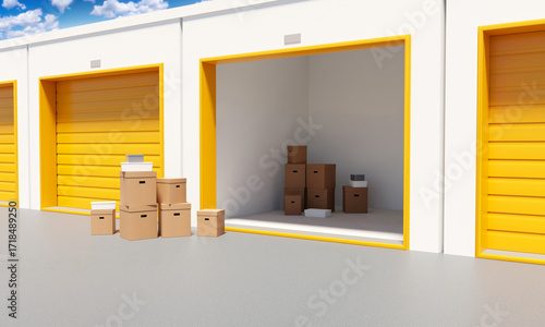 Self storage room. Garages ...