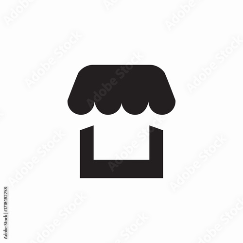 street food icon sign vector
