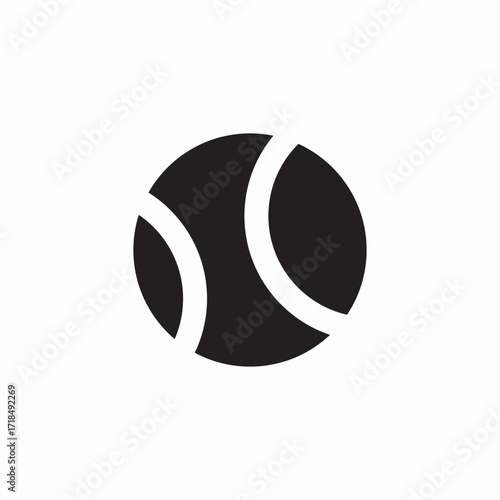 tennis league icon sign vector