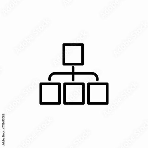 leadership management icon sign vector