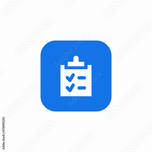 office day duties icon sign vector