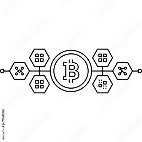 Bitcoin Network Decentralized Cryptocurrency System