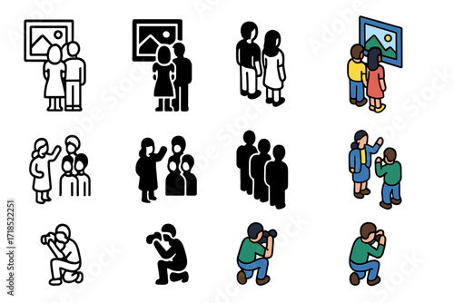 Art Gallery Icons.