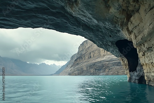 Fototapeta Naklejka Na Ścianę i Meble -  cave in the sea