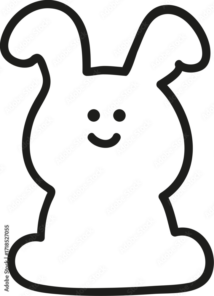Obraz premium 토끼일러스트