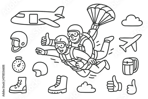 Tandem Skydiving Adventure.