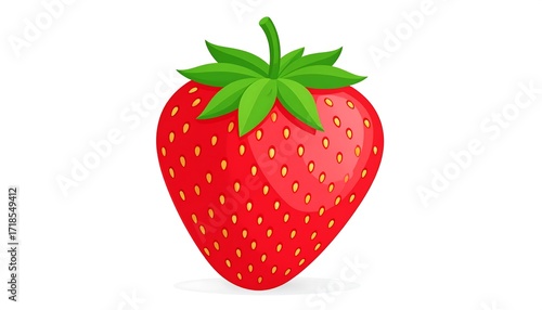 Cartoon strawberry illustration
