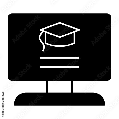 degree black icon