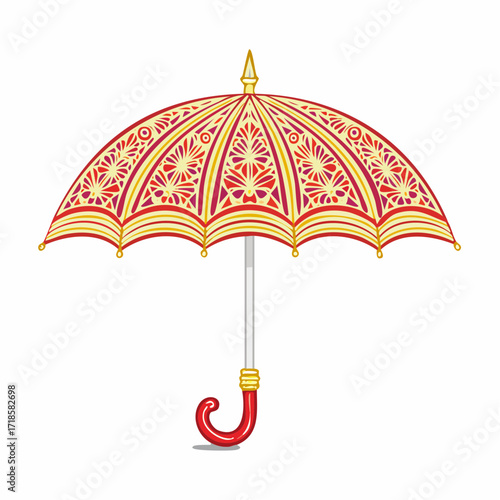A Fancy, Ornate Parasol or Umbrella