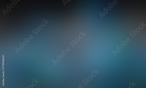 Deep Blue and Grey Gradient Abstract Background with Subtle Texture image photo