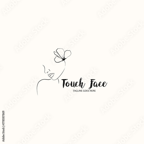 Beauty background with simple elegant design can be used in sales advertisement with attractiveness