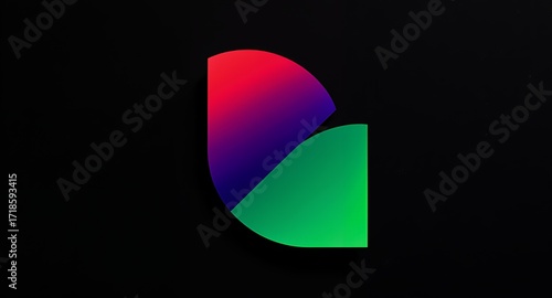 Free Download Abstract Gradient Shapes, Modern Design Element, Colorful Background, Vivid Hues, Geometric Pattern, Digital Art, Illustration, Wallpaper, Texture, Graphic Design Resource - GFXLoad