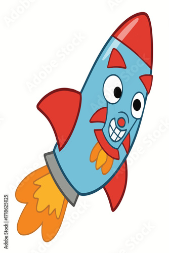 cheerful rocket