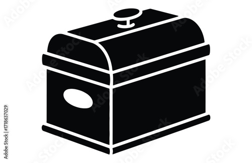 WebTreasure awaits inside this mysterious chest, perfect for pirates or anyone seeking adventure and hidden riches, ideal for games or stories