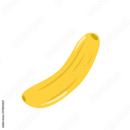 banana isolated on white background