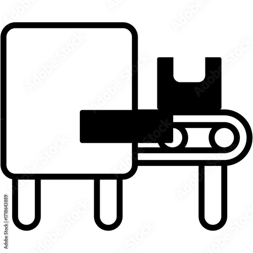 Industrial Machine mixed icon