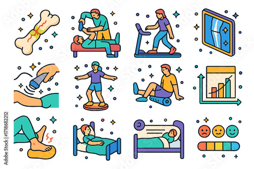 set of icons