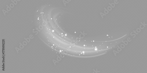 Texture of cold winter wind. Holiday vector snowstorm. Christmas cold snowstorm effect.