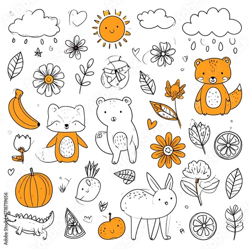 Cute cartoon collection