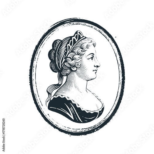 A vintage Cameo brooch