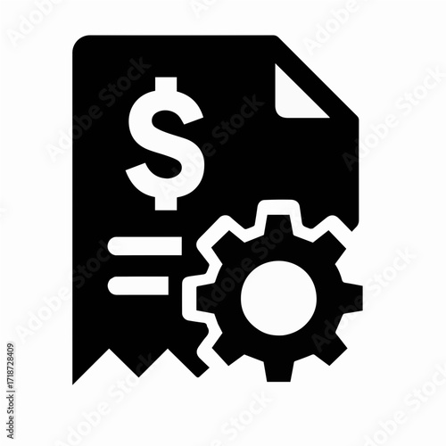 Smart invoice icon, automated billing system, digital payment processing, invoice management app, business finance tool, accounting automation