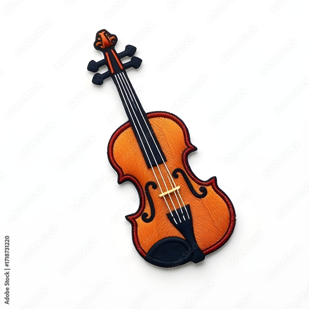 Fototapeta premium violin isolated on white
