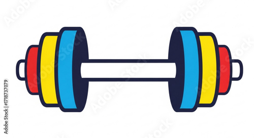 Dumbbell weightlifting equipment for fitness and exercise training and strength training in gym workout 100