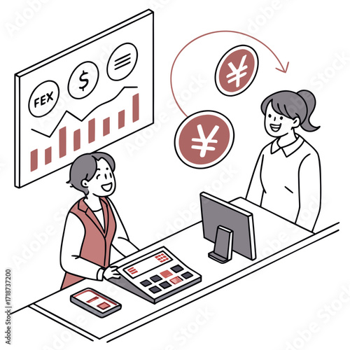 Financial Transaction with Currency Exchange and Data Analysis