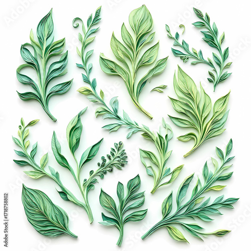 Hand-drawn Quilling Style