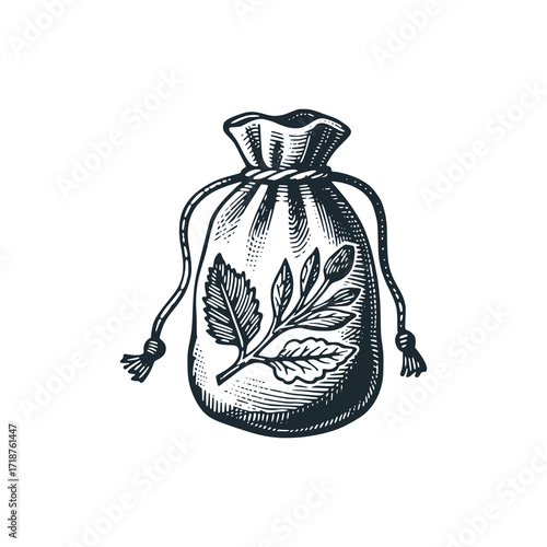 The herbal medicine bag