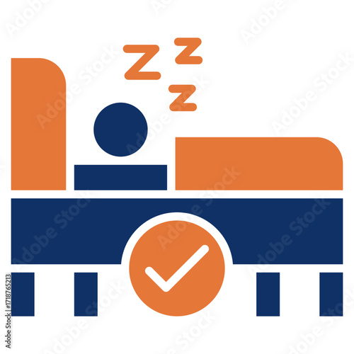 Good Sleep solid color icon