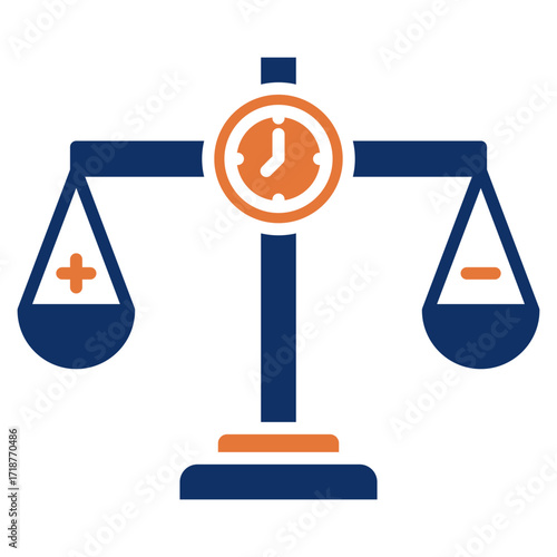Fairness solid color icon