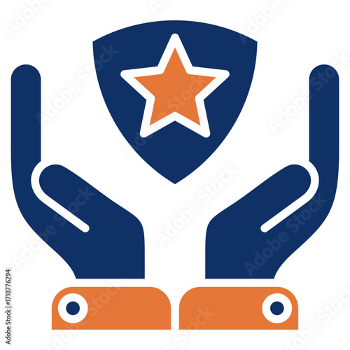 Belief solid color icon