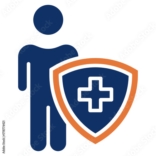 Insurance Policy solid color icon