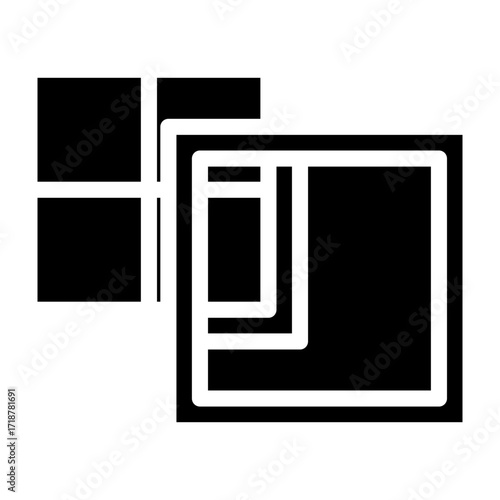 Moisture Barrier Vector Glyph Icon Design