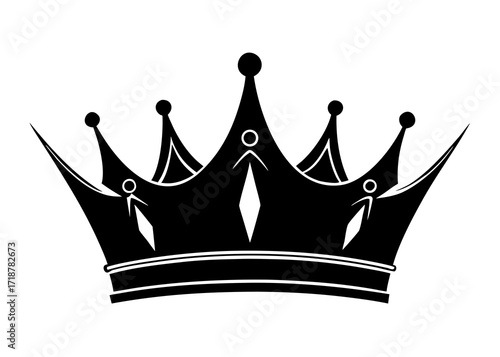 crown vector illustration