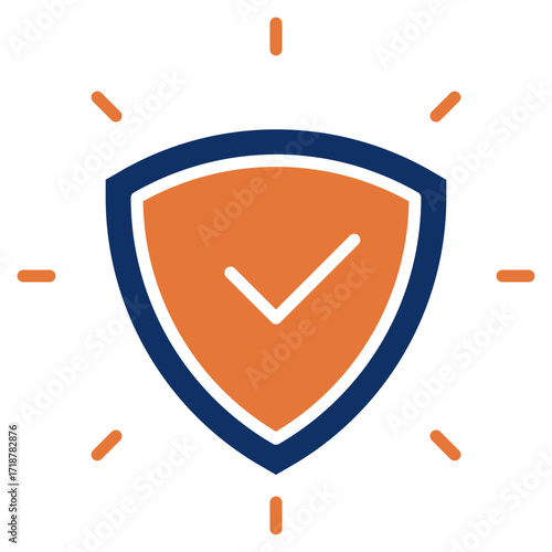 Verified solid color icon