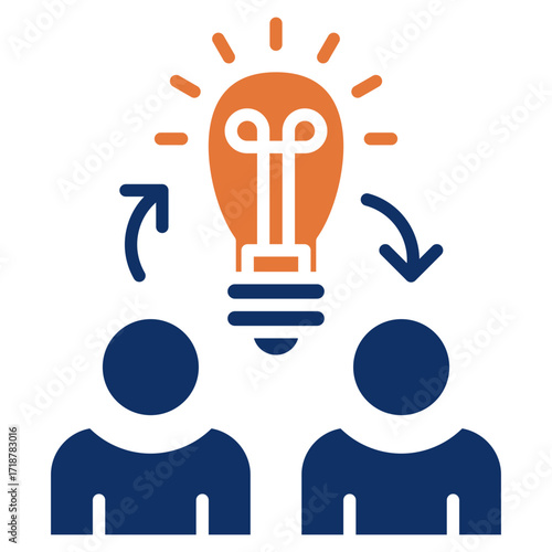 Mentor solid color icon