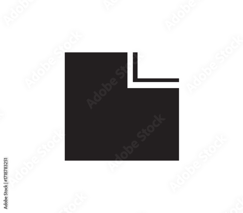 3d graphic of a folder icon on white
