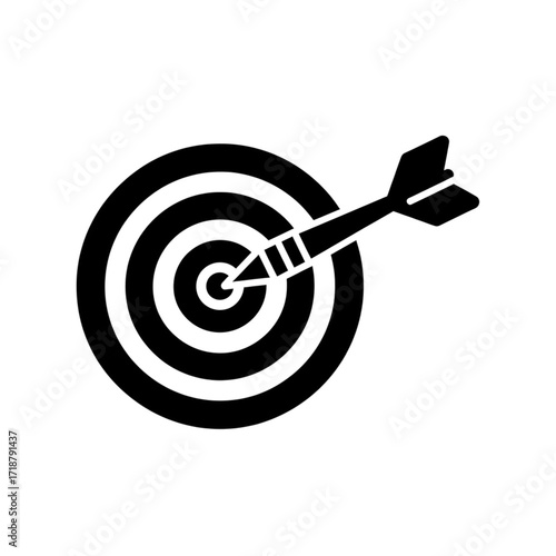 Target with Dart Icon
