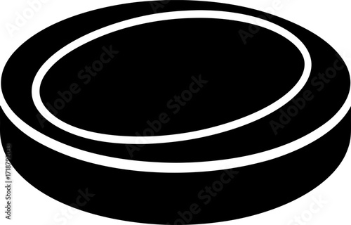 Round Handmade Soap Vector Illustration Clean and Modern